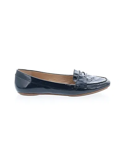 Pre-owned Jcrew Flats In Blue