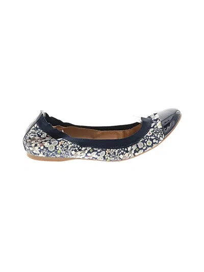 Pre-owned Jcrew Flats In Blue