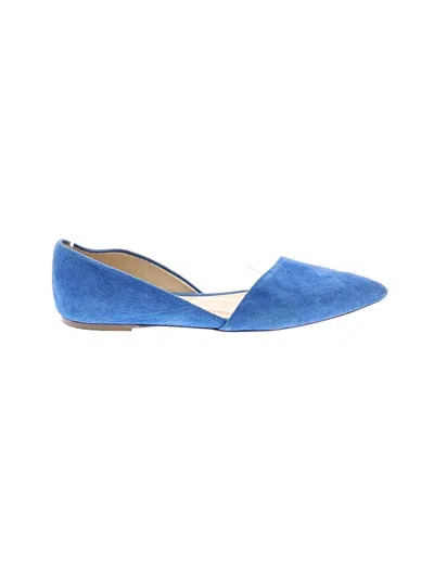 Pre-owned Jcrew Flats In Blue