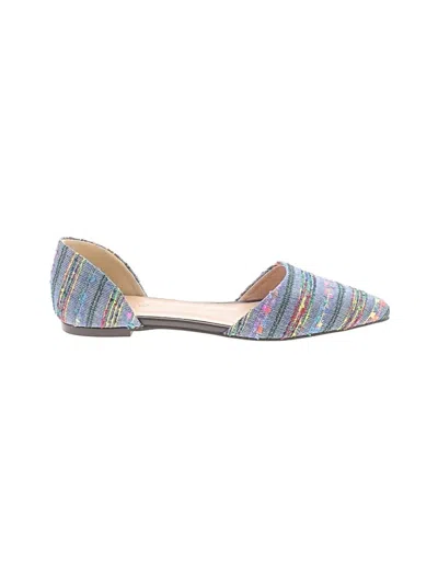 Pre-owned Jcrew Flats In Blue