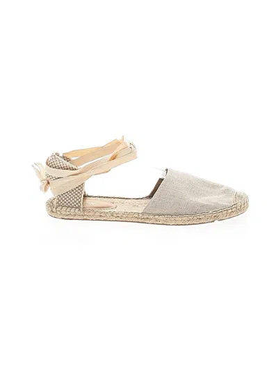 Pre-owned Jcrew Flats In Brown