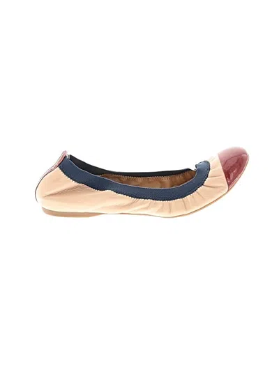 Pre-owned Jcrew Flats In Brown