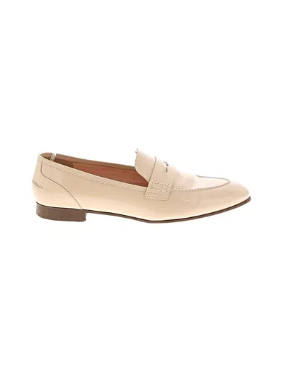 Pre-owned Jcrew Flats In Brown