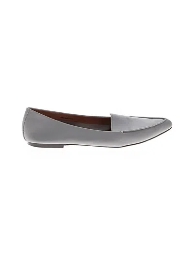 Pre-owned Jcrew Flats In Gray