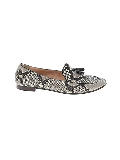 Pre-owned Jcrew Flats In Gray