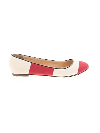 Pre-owned Jcrew Flats In Ivory