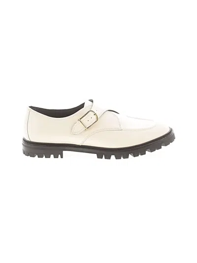 Pre-owned Jcrew Flats In Ivory