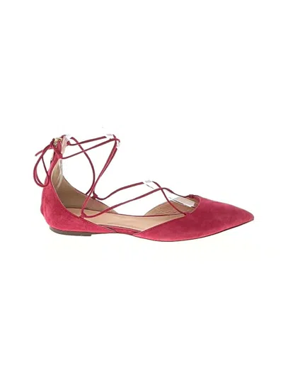 Pre-owned Jcrew Flats In Pink