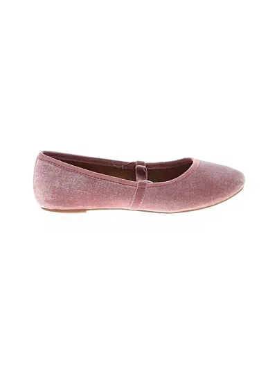 Pre-owned Jcrew Kids' Flats In Pink