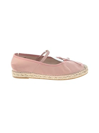 Pre-owned Jcrew Flats In Pink