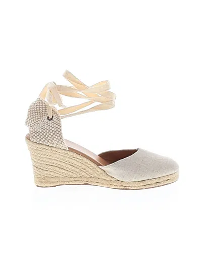 Pre-owned Jcrew Flats In White