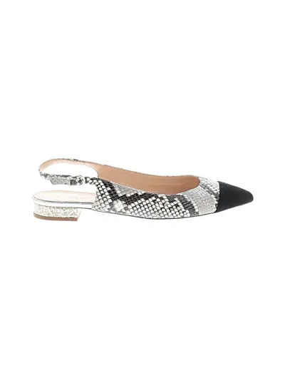 Pre-owned Jcrew Flats In White