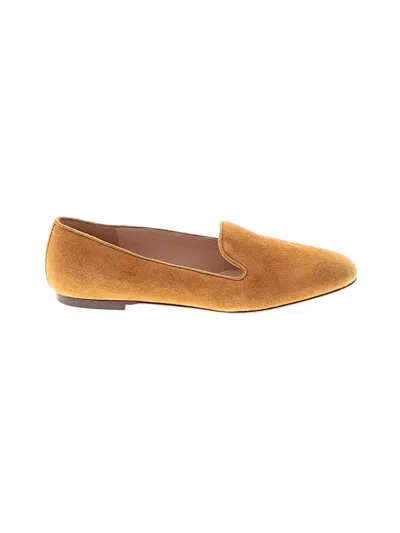 Pre-owned Jcrew Flats In Yellow