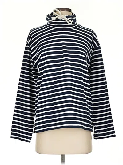 Pre-owned Jcrew Fleece Jacket In Blue