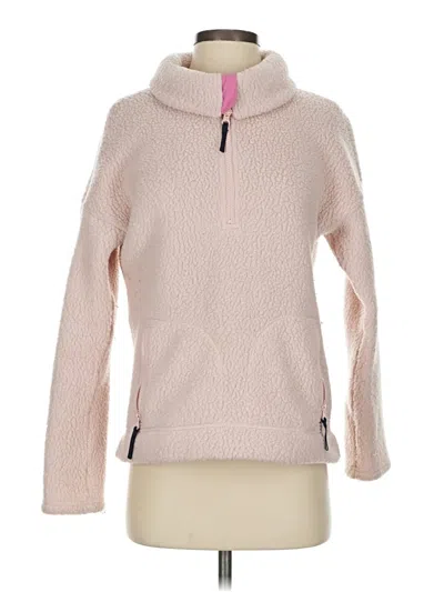Pre-owned Jcrew Fleece Jacket In Pink
