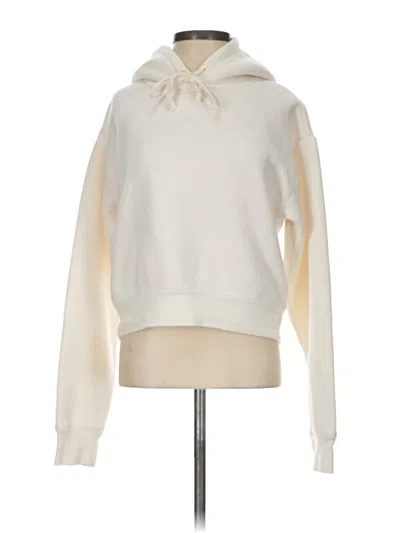 Pre-owned Jcrew Fleece Jacket In White