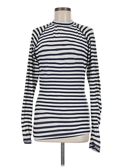 Pre-owned Jcrew Fleece Jacket In White