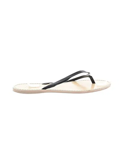Pre-owned Jcrew Flip Flops In Ivory