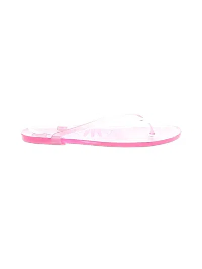 Pre-owned Jcrew Flip Flops In Pink