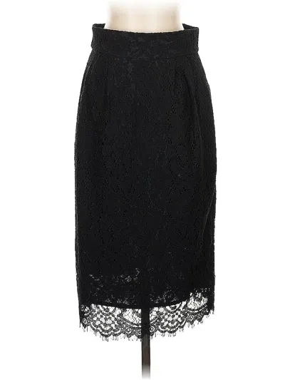 Pre-owned Jcrew Formal Skirt In Black