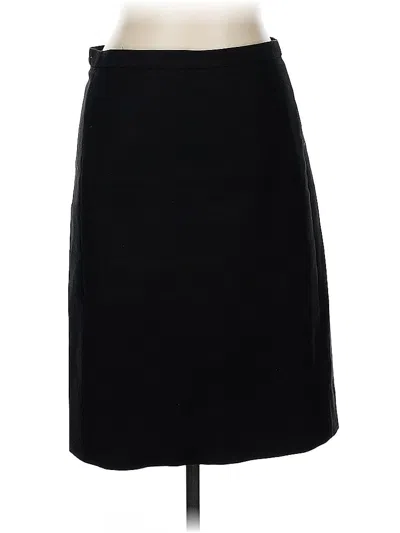 Pre-owned Jcrew Formal Skirt In Black
