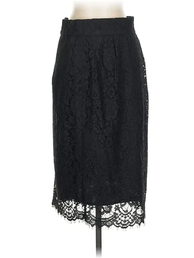 Pre-owned Jcrew Formal Skirt In Black