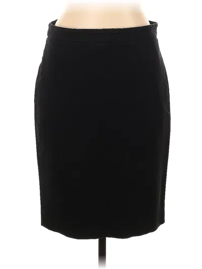 Pre-owned Jcrew Formal Skirt In Black