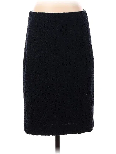 Pre-owned Jcrew Formal Skirt In Black