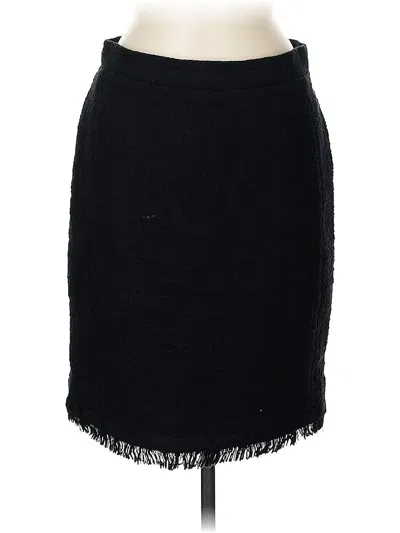 Pre-owned Jcrew Formal Skirt In Black