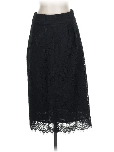 Pre-owned Jcrew Formal Skirt In Black