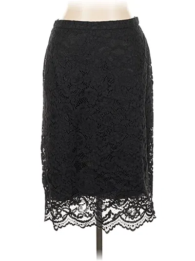 Pre-owned Jcrew Formal Skirt In Black