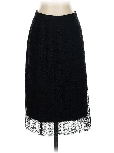 Pre-owned Jcrew Formal Skirt In Black