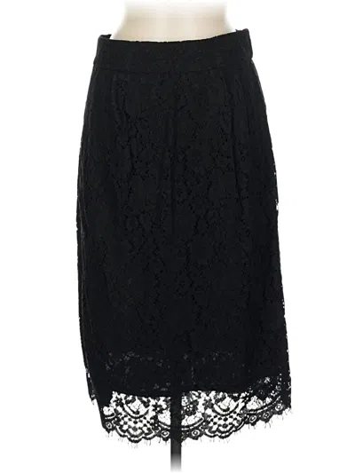 Pre-owned Jcrew Formal Skirt In Black