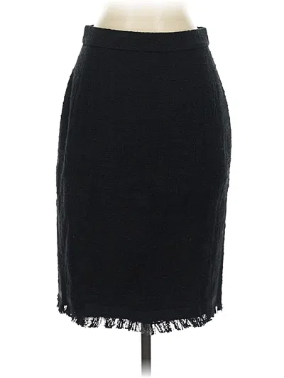 Pre-owned Jcrew Formal Skirt In Black
