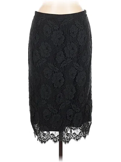 Pre-owned Jcrew Formal Skirt In Black