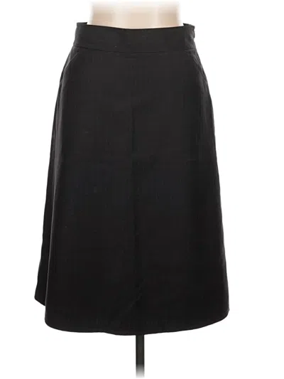 Pre-owned Jcrew Formal Skirt In Black