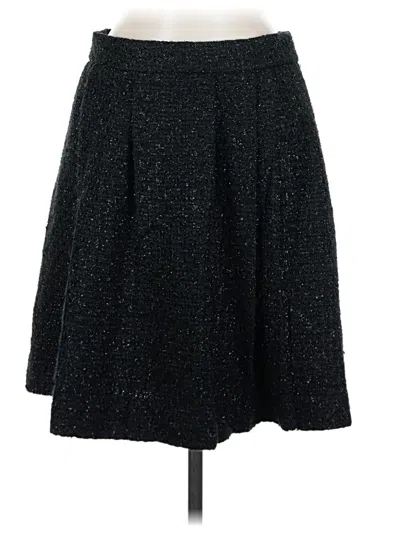 Pre-owned Jcrew Formal Skirt In Black