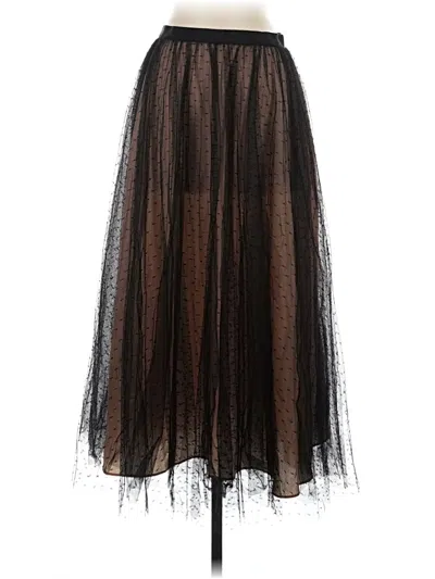 Pre-owned Jcrew Formal Skirt In Black