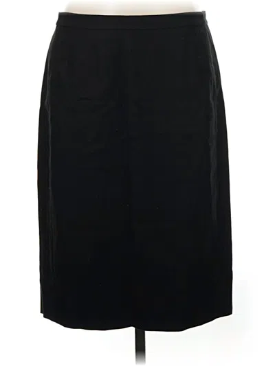 Pre-owned Jcrew Formal Skirt In Black