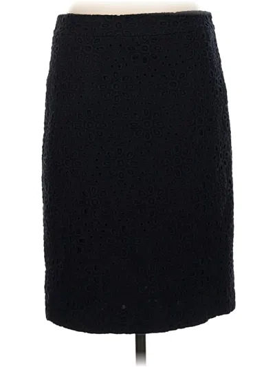 Pre-owned Jcrew Formal Skirt In Black