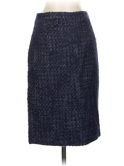 Pre-owned Jcrew Formal Skirt In Blue