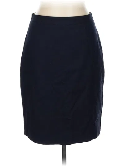 Pre-owned Jcrew Formal Skirt In Blue