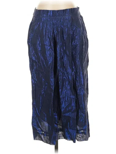 Pre-owned Jcrew Formal Skirt In Blue