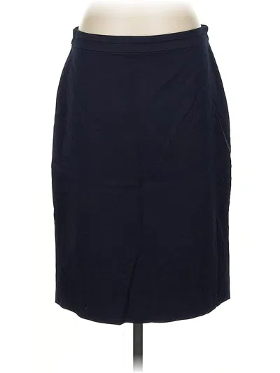 Pre-owned Jcrew Formal Skirt In Blue