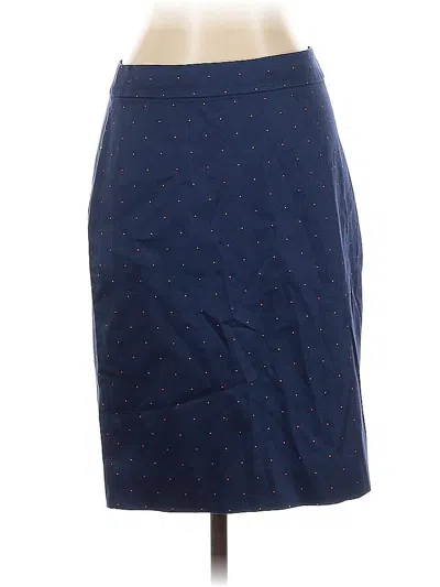 Pre-owned Jcrew Formal Skirt In Blue
