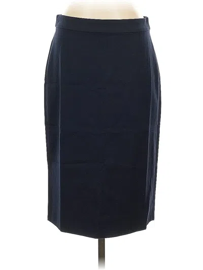 Pre-owned Jcrew Formal Skirt In Blue