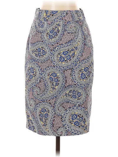 Pre-owned Jcrew Formal Skirt In Blue
