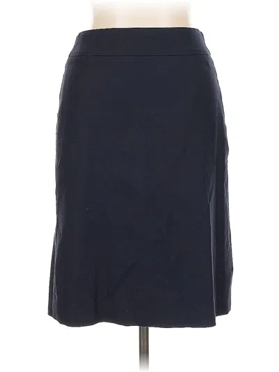 Pre-owned Jcrew Formal Skirt In Blue