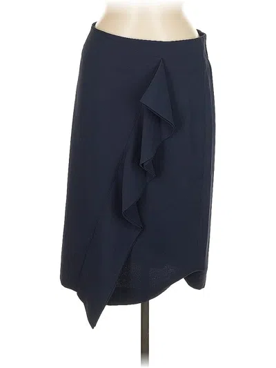 Pre-owned Jcrew Formal Skirt In Blue