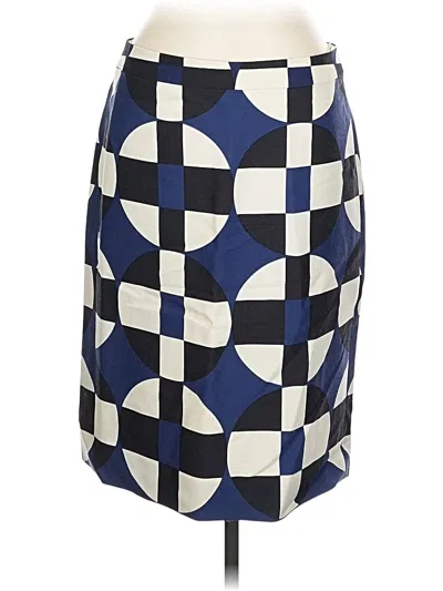 Pre-owned Jcrew Formal Skirt In Blue